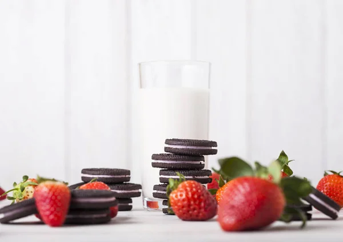 Oreodessert krem jordbaer hovedbilde