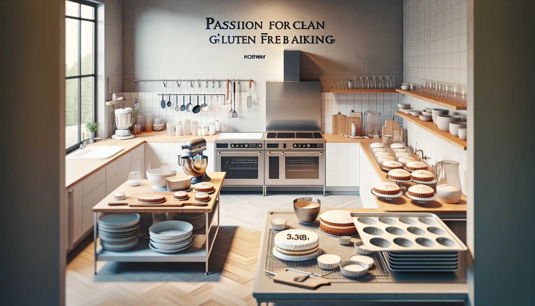 Glutenfrie kaker du bare m&aring; pr&oslash;ve &ndash; saftige oppskrifter til b&aring;de hverdag og fest &ndash; illustrasjon 1