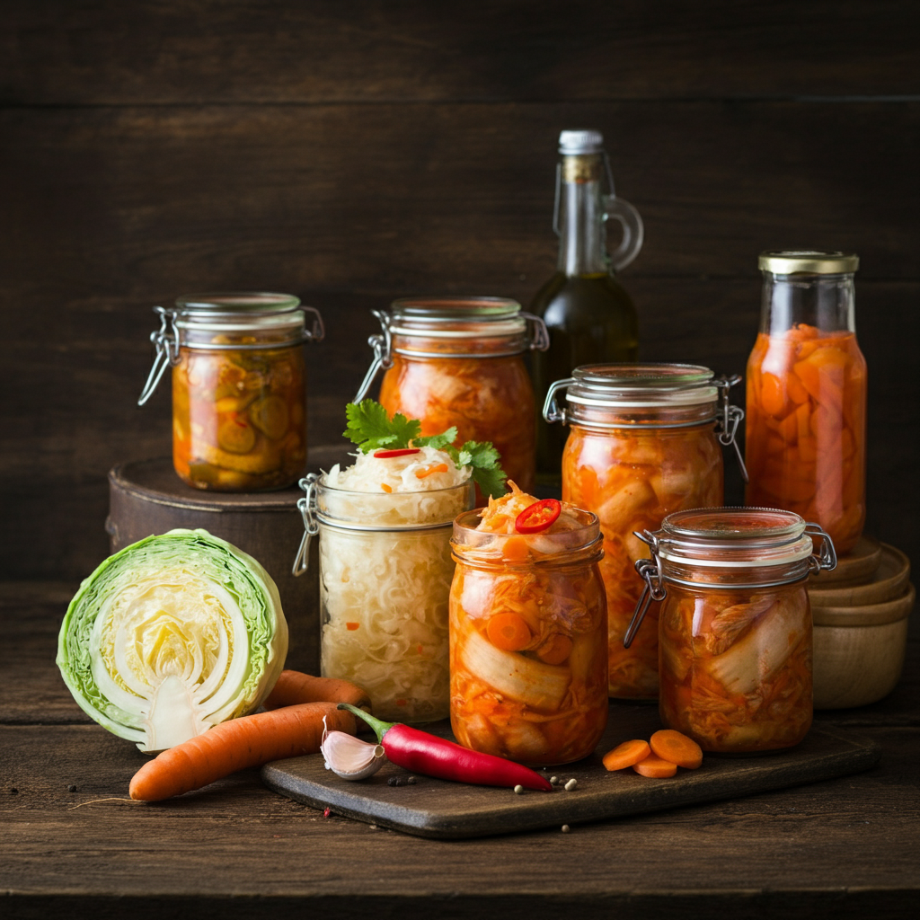 Beste oppskriftene fermenterte gronnsaker enkle tips rask hverdagsmat stor smak hovedbilde