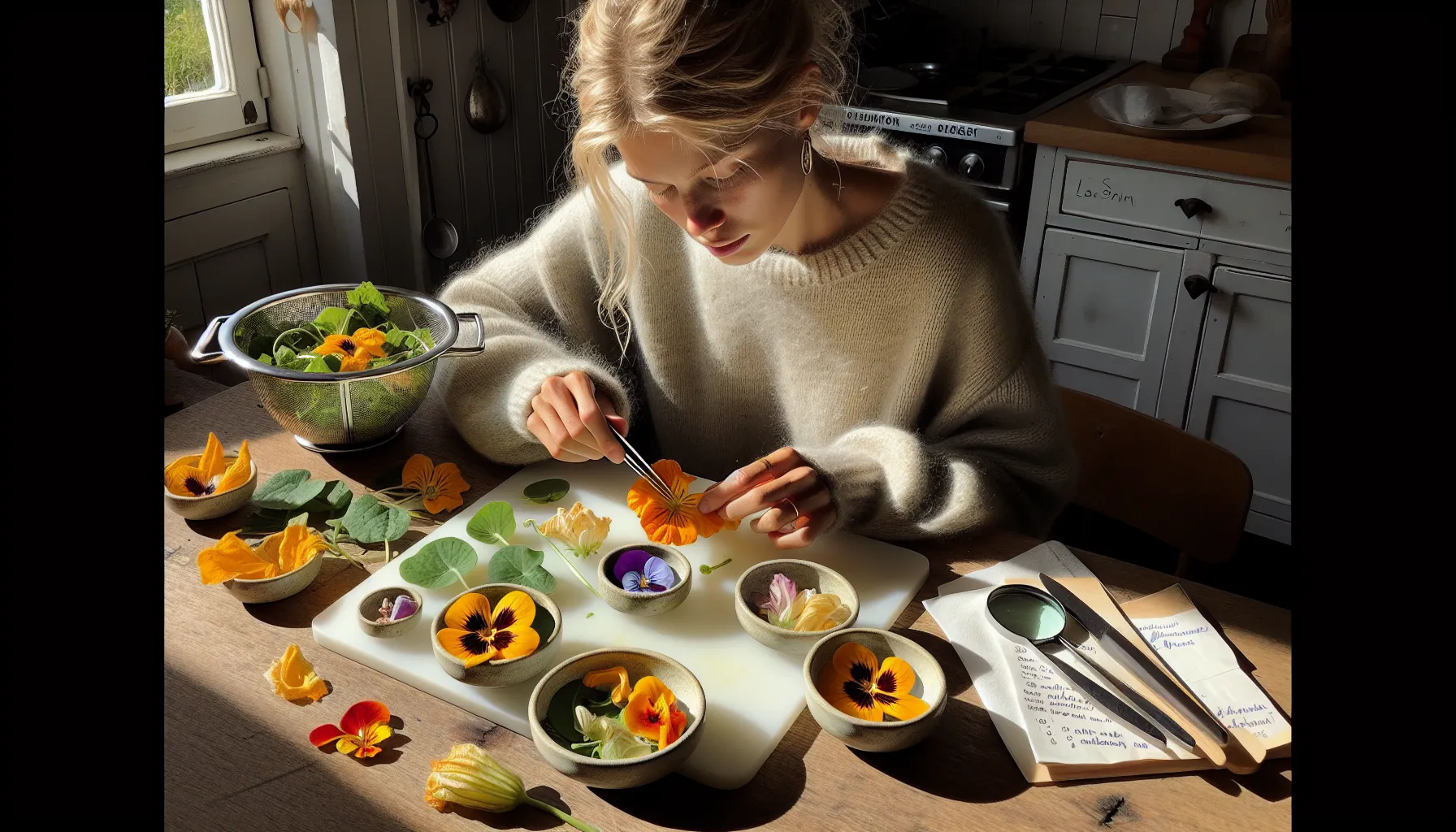 Hvordan bruke spiselige blomster i matlagingen 2 Hvordan bruke spiselige blomster i matlagingen – illustrasjon 1